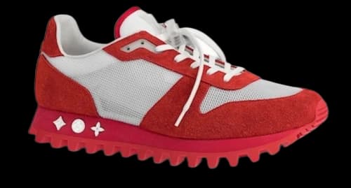 Louis Vuitton Runner Trainer Red White