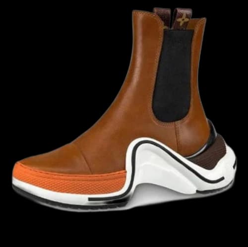LOUIS VUITTON LV Archlight Flat Chelsea Boots 'Brown' (Women's)
