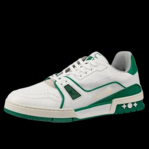 LOUIS VUITTON Trainer Sneakers 'White Green'