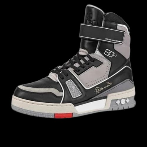 LOUIS VUITTON Trainer Boots 'Grey Black'