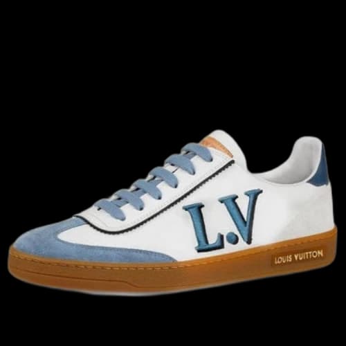 LOUIS VUITTON LV Frontrow Sports Shoes 'Blue White' (Women's)