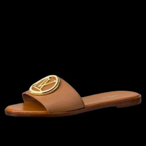 LOUIS VUITTON Lock It Slides 'Brown' (Women's)