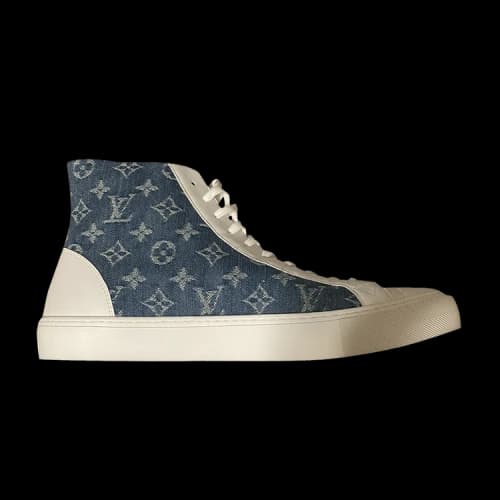 Louis Vuitton Tattoo Sneaker Boot 'White Denim'