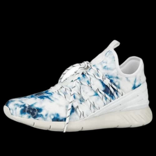 LOUIS VUITTON Fastlane Sneakers 'Tie Die Monogram Denim'