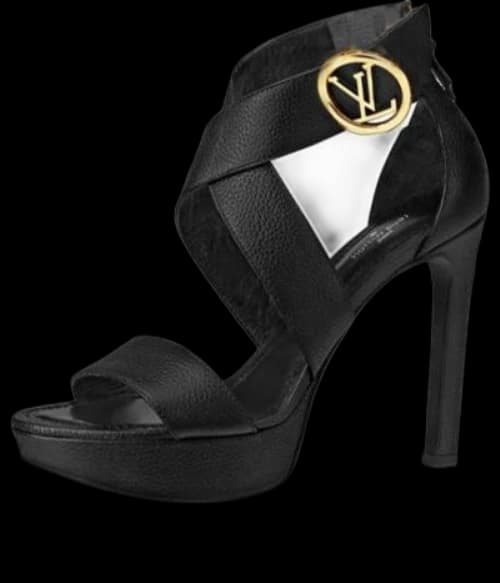 LOUIS VUITTON LV Horizon Platform Cross 'Black' (Women's)