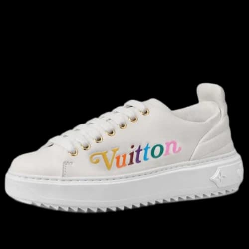 LOUIS VUITTON Time Out Vuitton Sneakers White (Women's)