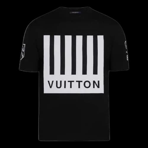 LOUIS VUITTON Short Sleeve Black