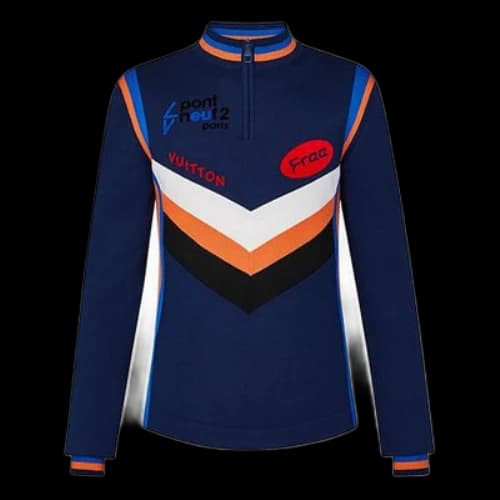 LOUIS VUITTON FW21 logo Long Sleeves cycling Blue