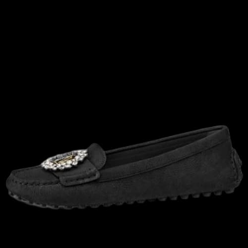 LOUIS VUITTON Dauphine Shoes 'Black Suede' (Women's)