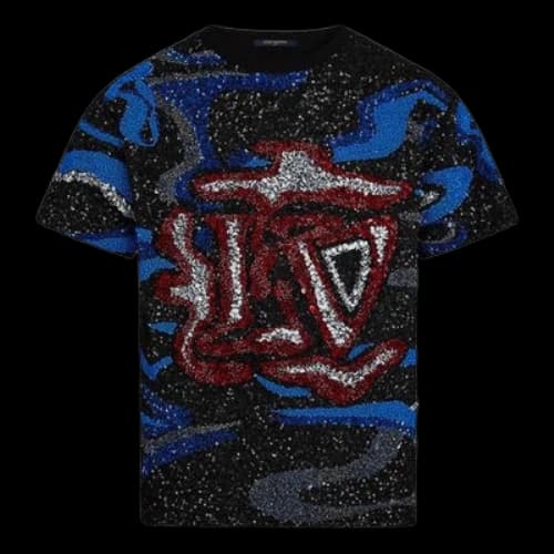 LOUIS VUITTON LV Smoke Hand Embroidered For Men Multi-color