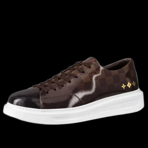 LOUIS VUITTON Beverly Hills Sneakers 'Monogram Brown'