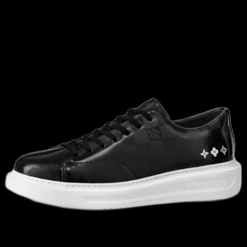 LOUIS VUITTON LV Beverly Hills Sneakers 'Monogram Black'