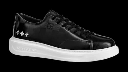 Louis Vuitton Beverly Hills Damier Sneaker Black White