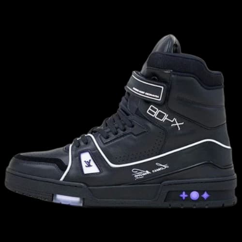 LOUIS VUITTON X408 Led Limited Ankle Sneakers 'Black'