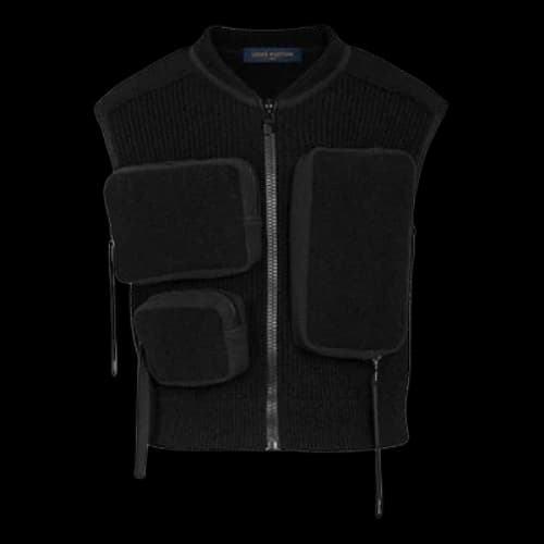 LOUIS VUITTON 3D Multiple Pockets Vest Black