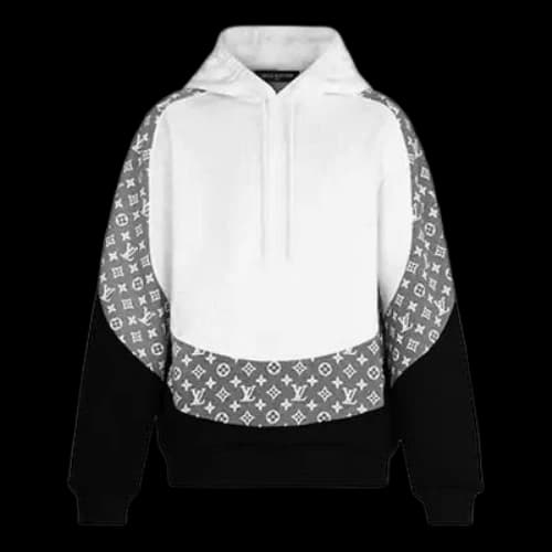 LOUIS VUITTON LV Monogram Circular-Cut Unisex White