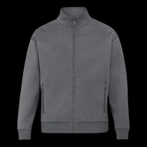 LOUIS VUITTON LV Monogram Full Zip Jacket For Men Grey