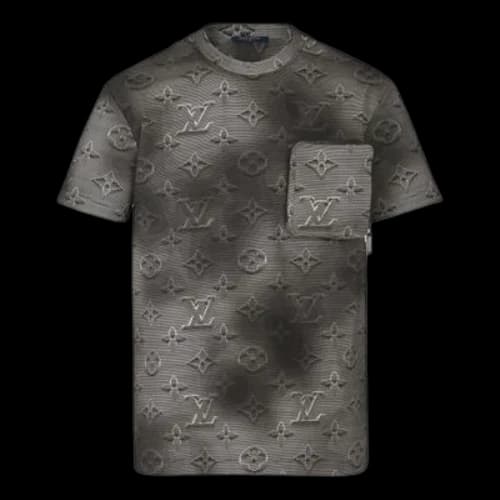 LOUIS VUITTON LV Monogram Foldable 3D Printed Unisex Grey