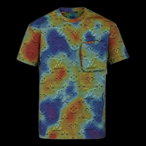 LOUIS VUITTON LV Monogram Foldable 3D Printed Unisex Multi-Color