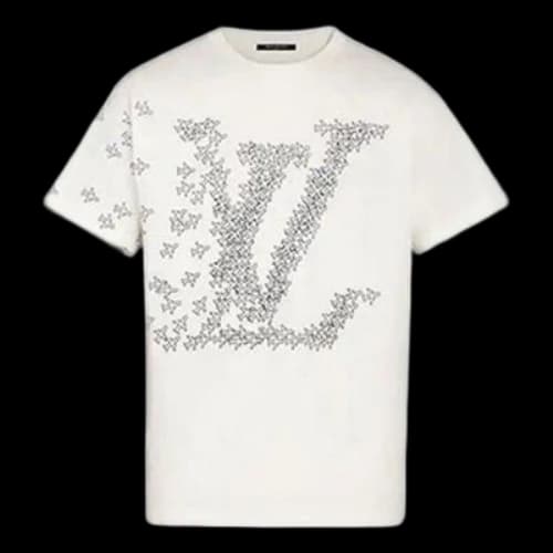 LOUIS VUITTON Lv Planes Print For Men White