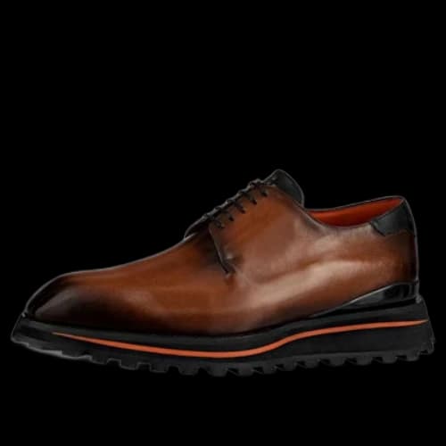 LOUIS VUITTON Derby Goncourt Shoes 'Cognac'