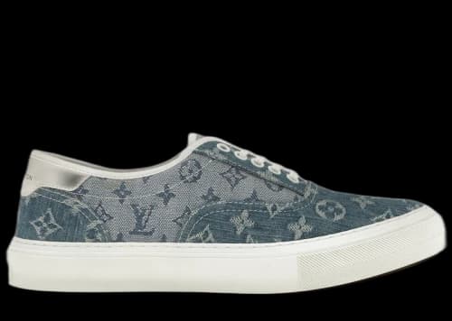 Louis Vuitton Trocadero Monogrm Sneaker Denim Blue