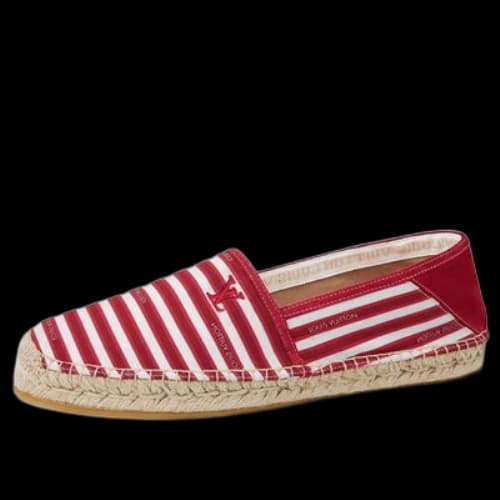 LOUIS VUITTON LV Bidart espadrille Shoes 'Red White Beige'