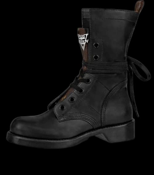 LOUIS VUITTON LV Metropolis Ranger Small Cowhide Martin boots Black (Women's)