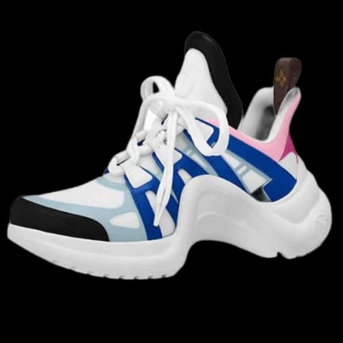 LOUIS VUITTON LV ARCHLIGHT Sports Shoes Blue/White/Pink (Women's)
