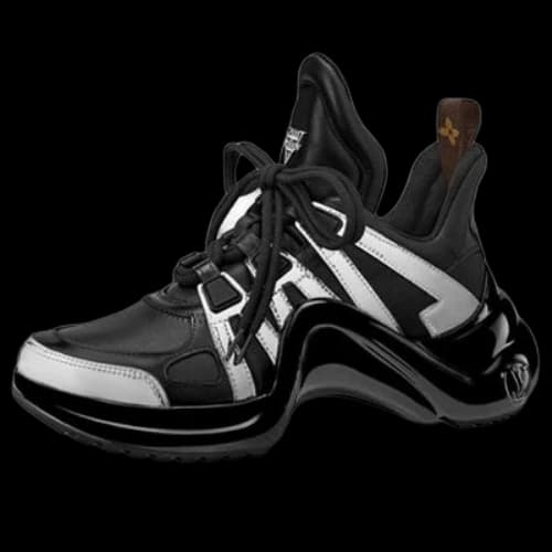 LOUIS VUITTON LV ARCHLIGHT Sports Shoes Black/Silver (Women's)