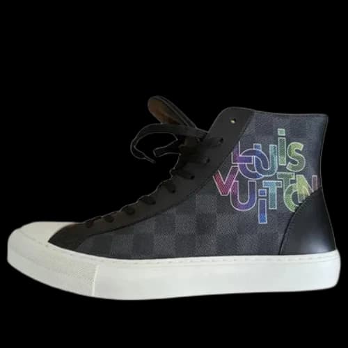 LOUIS VUITTON Tattoo Ankle Sneakers 'Grey'