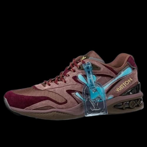 LOUIS VUITTON Trail Sneakers 'Burgundy Blue'