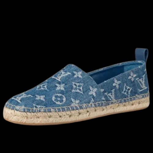 LOUIS VUITTON Starboard Shoes 'Denim Monogram' (Women's)
