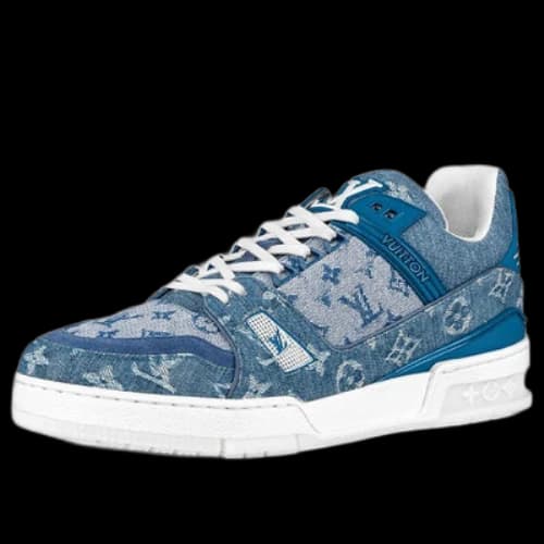 LOUIS VUITTON Trainer Sneakers 'Denim Monogram'
