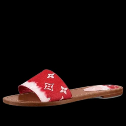 LOUIS VUITTON Lock It Slides 'Red Monogram' (Women's)