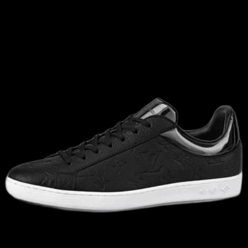 LOUIS VUITTON Luxembourg Sneakers 'Black Logo Monogram'