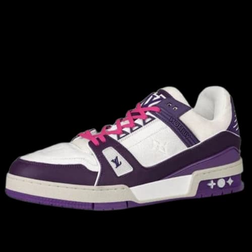 LOUIS VUITTON Trainer Sneakers 'White Purple'