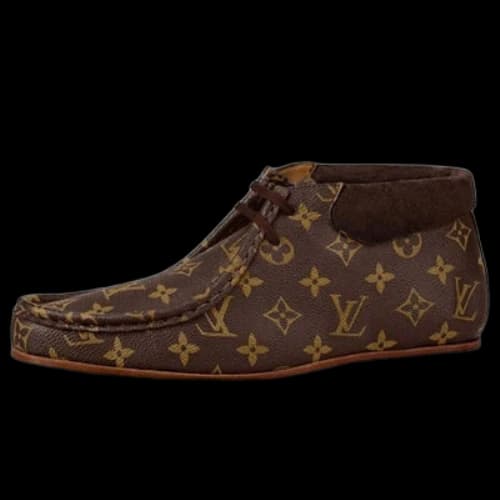 LOUIS VUITTON Mods Ankle Boots 'Brown Monogram'