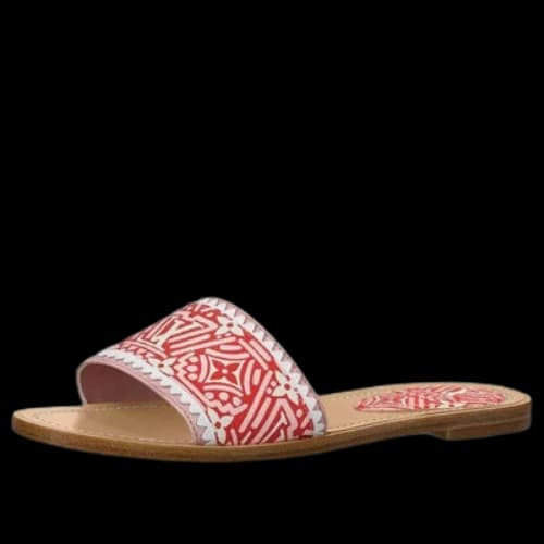 LOUIS VUITTON Crafty Lock It Slides 'White Red Pink' (Women's)