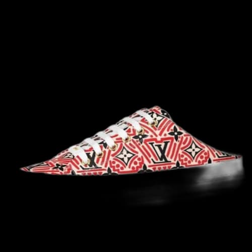 LOUIS VUITTON Crafty Stellar Mules 'Red Black White' (Women's)