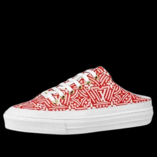 LOUIS VUITTON Crafty Stellar Mules 'Red White' (Women's)