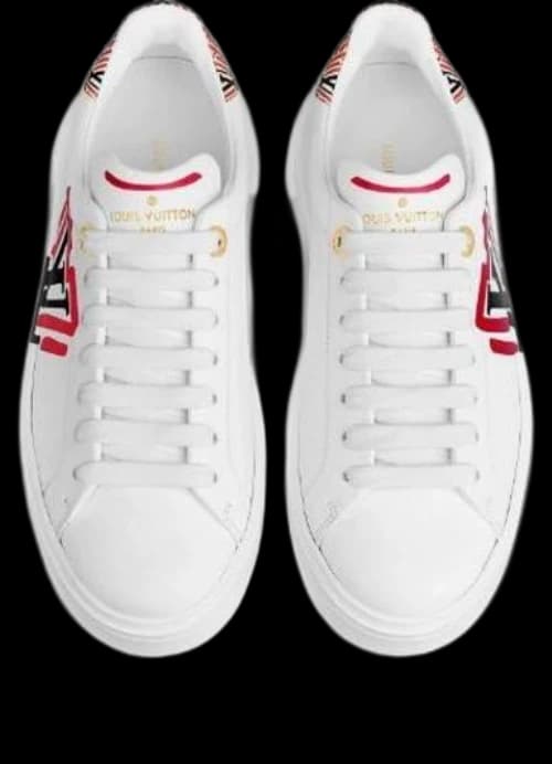 LOUIS VUITTON LV Crafty Time Out Sports Shoes White (Women's)