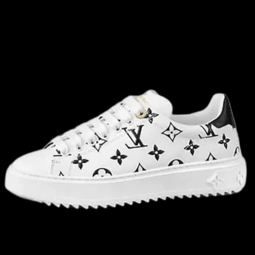 LOUIS VUITTON LV Time Out Sneakers Black/White (Women's)