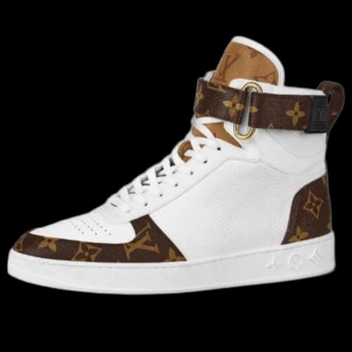 LOUIS VUITTON LV Boombox High-Top Sneakers White (Women's)