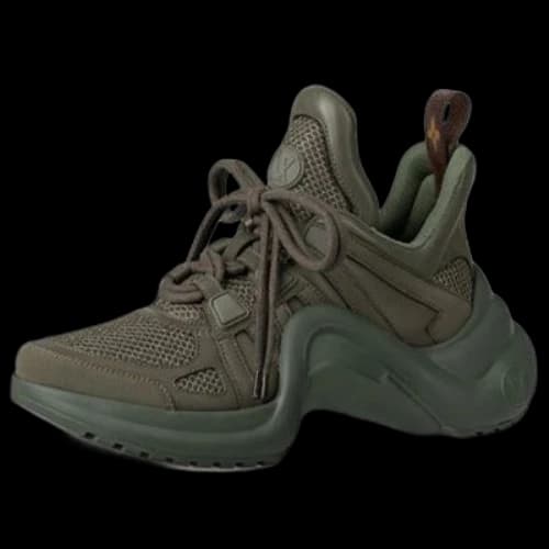LOUIS VUITTON Archlight 1.0 Sneakers 'Olive Green' (Women's)