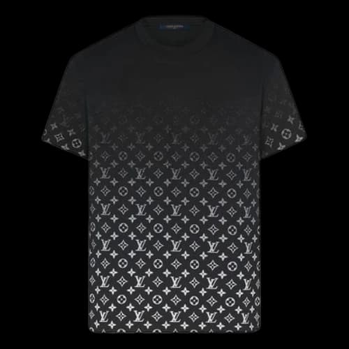 LOUIS VUITTON LV Monogram Gradient For Men Black