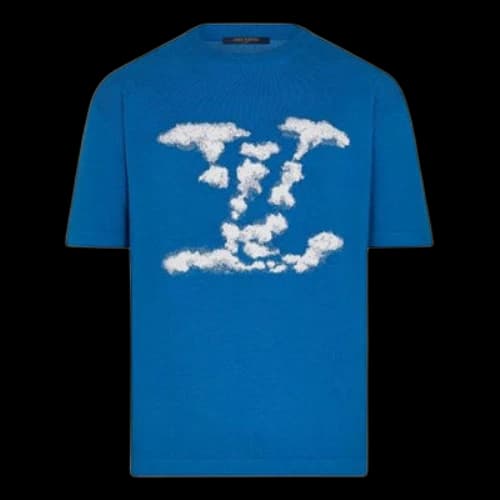 LOUIS VUITTON LV Jacquard With Cloud Pattern For Men Blue