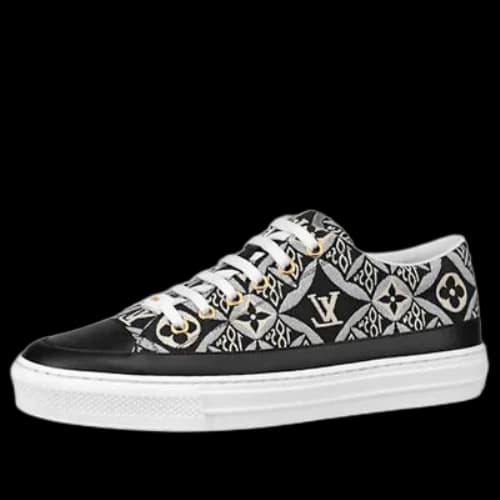 LOUIS VUITTON Stellar Sneakers 'White Black Monogram' (Women's)