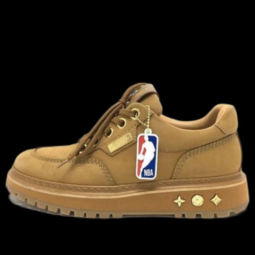 LOUIS VUITTON x NBA Abbesses Derby Sneakers 'Tan'