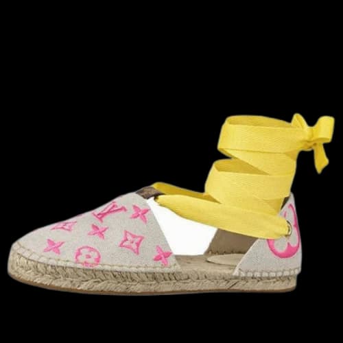 LOUIS VUITTON Starboard Sandals 'Beige Pink Yellow'